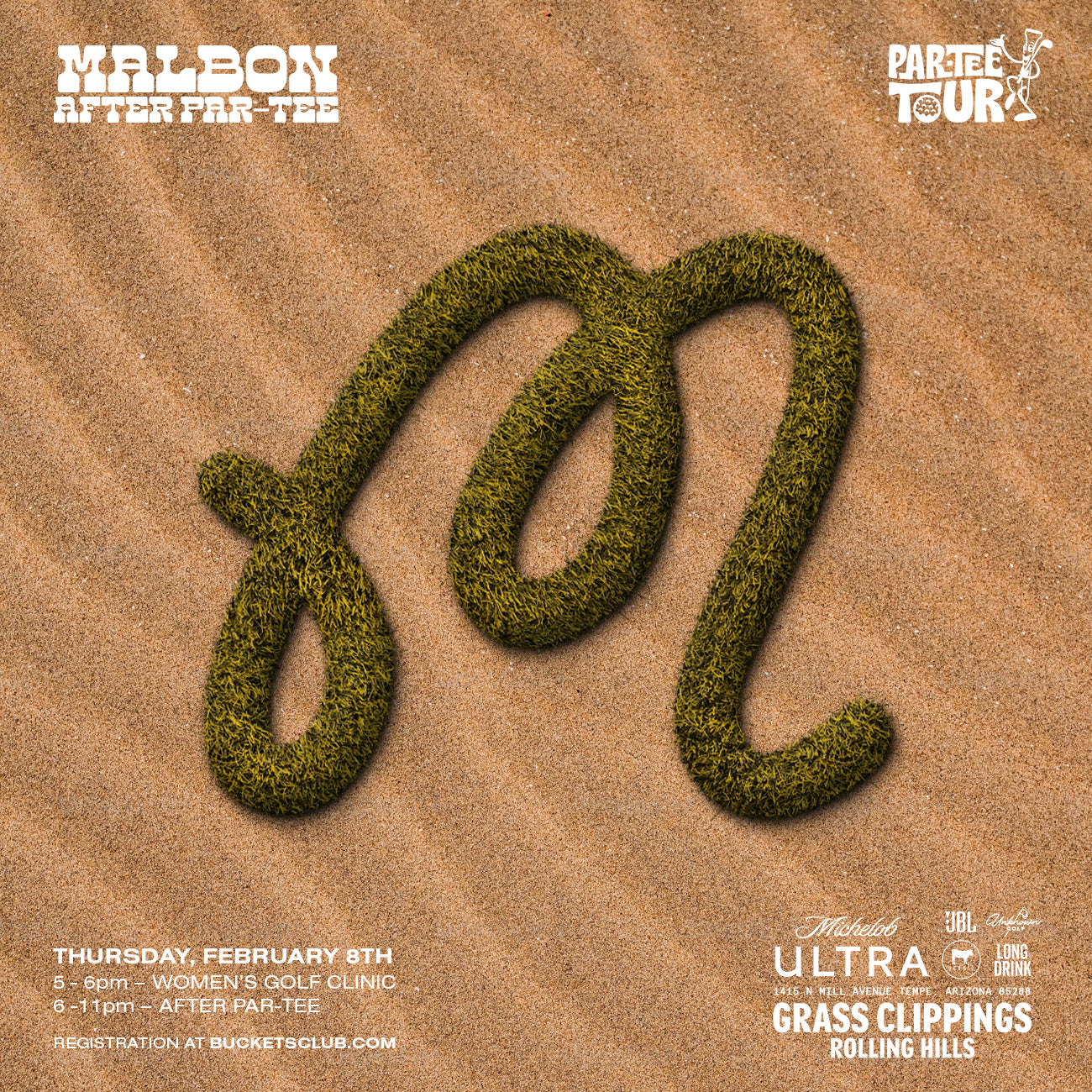 Malbon After ParTee Buckets Club